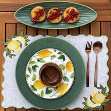 Load image into Gallery viewer, Lemon Linen Napkins