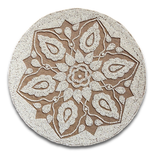 Load image into Gallery viewer, Boho Burlap & Beads Placemats