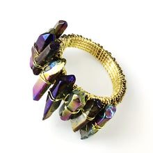 Load image into Gallery viewer, Colourful Stone Napkin Rings, Gemstone Napkin Rings, Handmade Napkin Rings, Colorful Napkin Rings, Baby Shower Napkin Rings, Wedding Napkin Rings, Wedding Decoration, Decoration for Wedding, Tabletop Decor, Party Wedding Set, party, Ornament Table Setting, Napkin Rings Wholesale, Napkin Ring Buckles, napkin decor, Holiday Napkin Ring, Holiday Napkin Holder, Dinner Table Rings, Dinner Table Decor, Decorative Serviette Ring