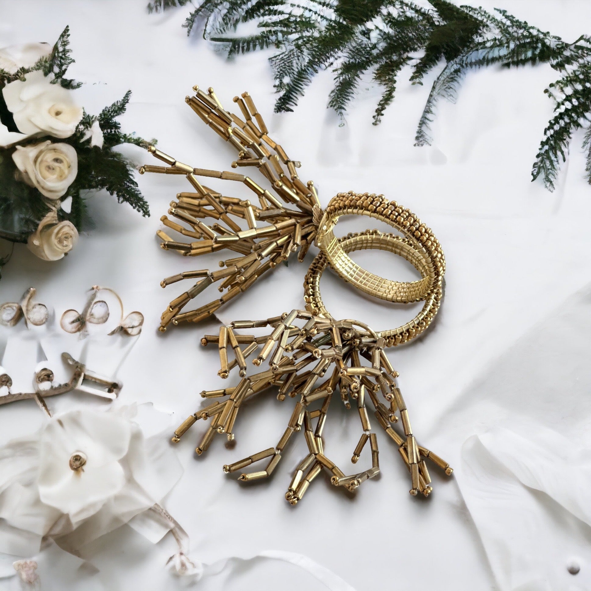 Gold Lego Napkin Rings (6pcs/set)