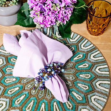 Lavanda Cotton Napkins, Lavanda Napkins, Purple Napkins, Purple Wedding Napkins, Cotton Napkins, Dinner Napkins, Handmade Napkins, Wedding Napkins