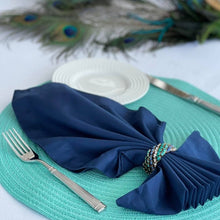 Load image into Gallery viewer, Peacock Napkin Rings (4pcs/set)
