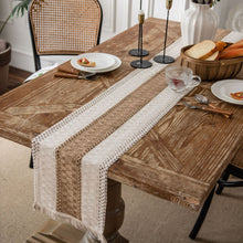 Load image into Gallery viewer, Woven Hemp Rope Table Runner
