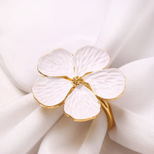 Load image into Gallery viewer, Plum Blossom Napkin Rings (4pcs/set)
