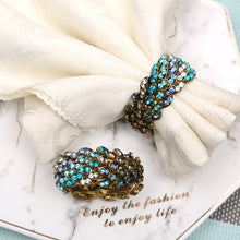 Load image into Gallery viewer, Peacock Napkin Rings (12 pcs/set)
