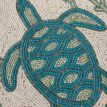 Load image into Gallery viewer, Handmade Turtles Beaded Placemats (Set of 2)
