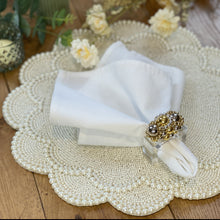 Load image into Gallery viewer, Acrylic Napkin Rings, Beach Napkin Holders, Decorative Serviette Ring, Crystal clear napkin rings, Napkin Ring Buckles, Wedding Decorations, Decorations for Weddings, Dinner Table Rings, Dinner Table Decor, Halloween, Thanksgiving, Banquet, party, Wedding, Holiday Napkin Holder, Christmas Napkin Rings, Holiday Napkin Ring
