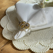 Load image into Gallery viewer, Acrylic Napkin Rings, Beach Napkin Holders, Decorative Serviette Ring, Crystal clear napkin rings, Napkin Ring Buckles, Wedding Decorations, Decorations for Weddings, Dinner Table Rings, Dinner Table Decor, Halloween, Thanksgiving, Banquet, party, Wedding, Holiday Napkin Holder, Holiday Napkin Ring
