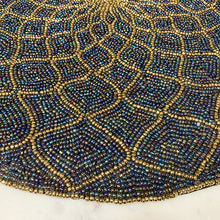 Load image into Gallery viewer, Blue Beaded Placemats
