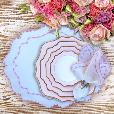 pink embroidered linen placemats, embroidered linen placemats, pink embroidered placemats, embroidered placemats, Tea table mat, tablemat, spring placemats, Handmade placemat, Handcrafted placemat, Floral Placemats, Fine dining, Farmhouse placemat, easter placemats, easter placemat, Decorative table mat, Decorative placemat, Decorative centerpiece, Charger plate, bright colourful placemats, centerpiece runner, beach house decor, Placemats