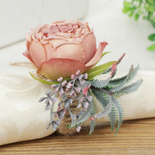 Load image into Gallery viewer, Dusty Rose Napkin Rings (4pcs/set)
