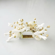 Load image into Gallery viewer, Wedding Decoration, white coral napkin rings, tropical table decor, tropical napkin rings, Tabletop Decor, Party Wedding Set, party, Ornament Table Setting, Napkin Rings Wholesale, Napkin Ring Buckles, napkin decor, Holiday Napkin Ring, Holiday Napkin Holder, Dinner Table Rings, Dinner Table Decor, Decorative Serviette Ring, Decoration for Wedding, coral napkin rings, coral, colorful napkin rings, beach table decor, beach set up, beach napkin rings, beach decoration, nautical napkin rings, coastal decor

