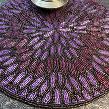 Load image into Gallery viewer, Mauve Purple Beaded Placemats
