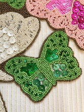 Load image into Gallery viewer, Butterfly Handmade Beaded Table Runner

